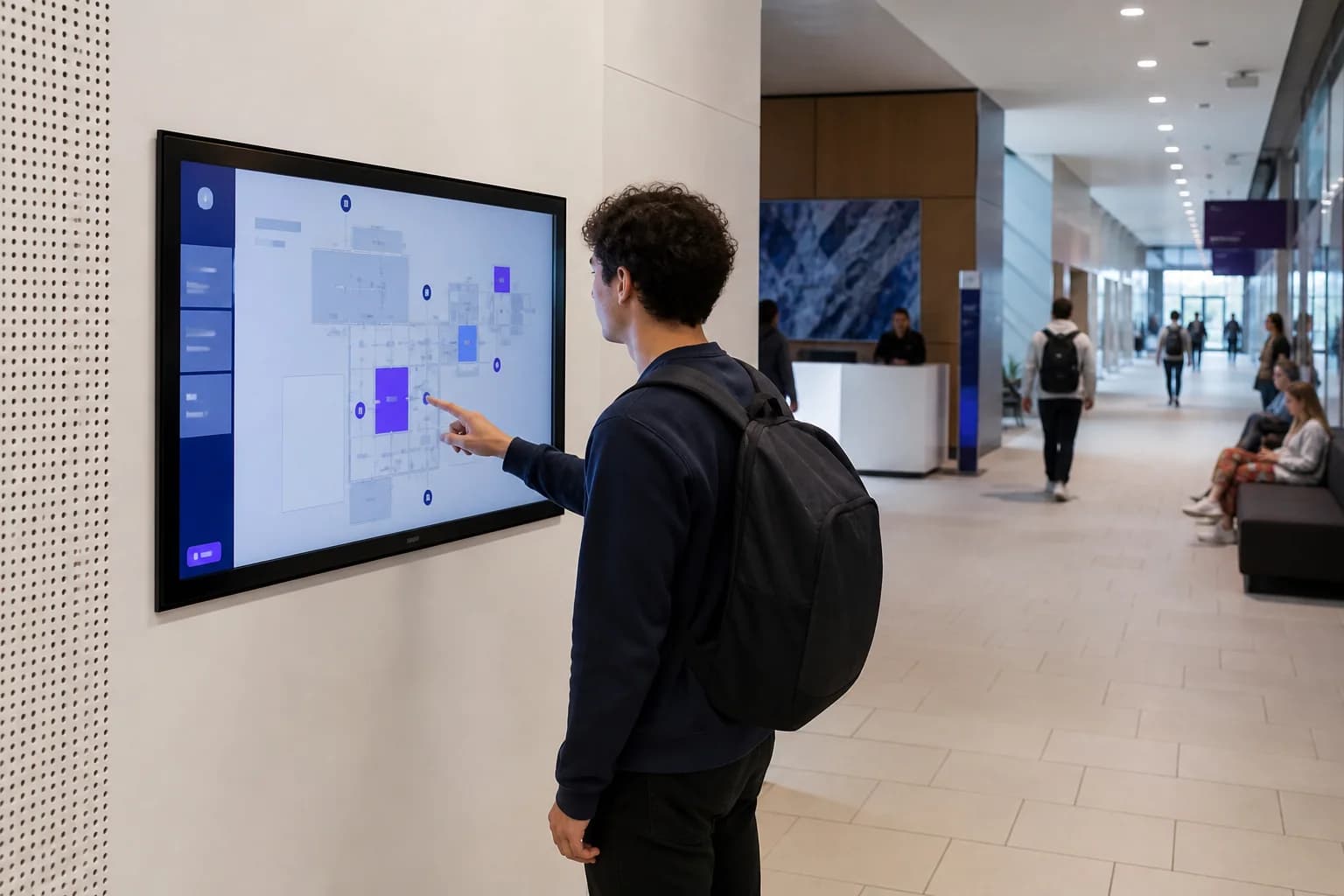 Mall and venue directory commercial display product image