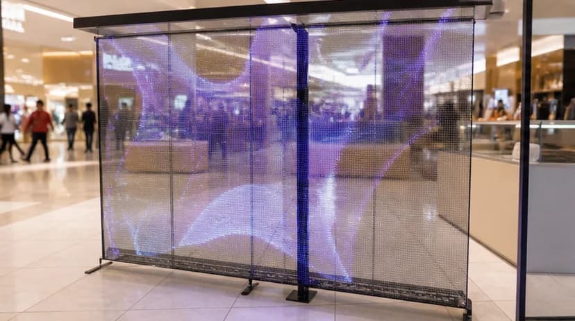 Mall activation screen display